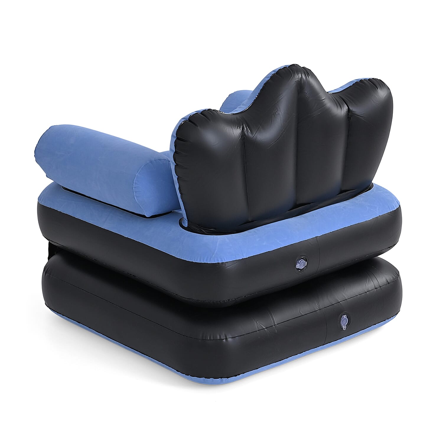 Inflatable Chair / Sofa Bed with Armrest (178 cm) - Blue V32518498 7
