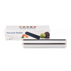 Rechargeable Wireless Vacuum Sealing Machine (1500 mAh) with 10 Bags - White