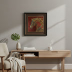 24K Gold Foil Painting of the Chaser of Light (51.5 x 44.5 cm)
