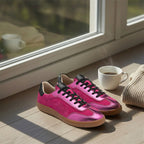 Lotus Frapporta Ladies Leather Trainers (Size 7) - Pink_8379118_4