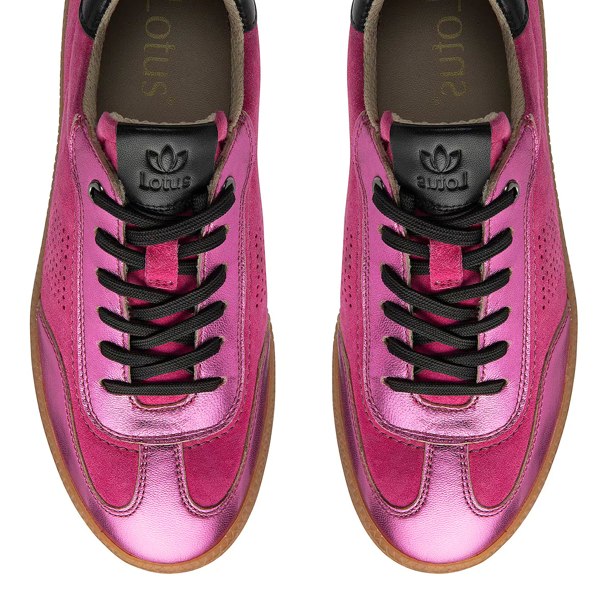 Lotus Frapporta Ladies Leather Trainers (Size 7) - Pink V32565381 6