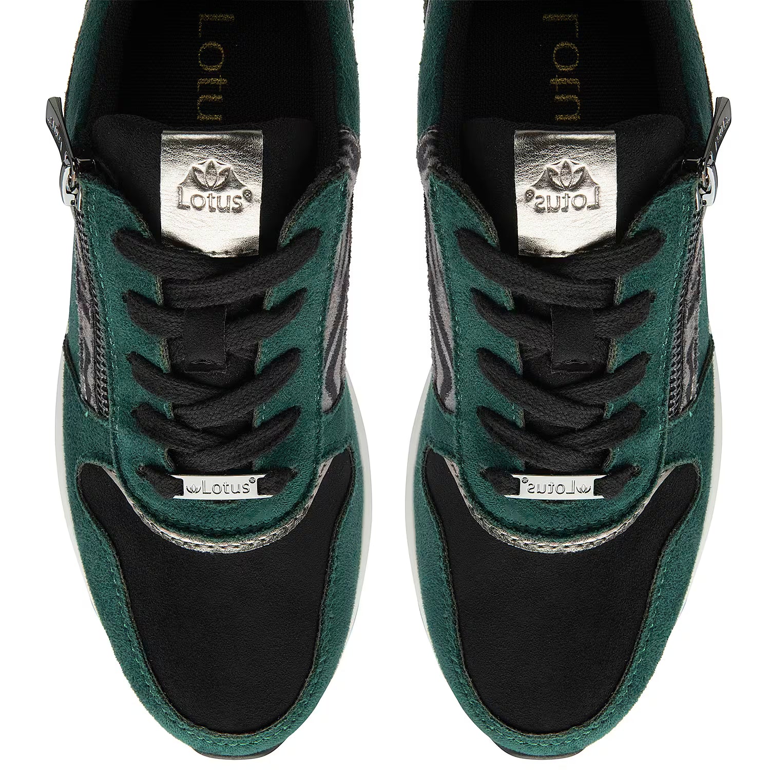 Lotus Venus Ladies Trainers (Size 4) - Green &amp; Black 8379159 6