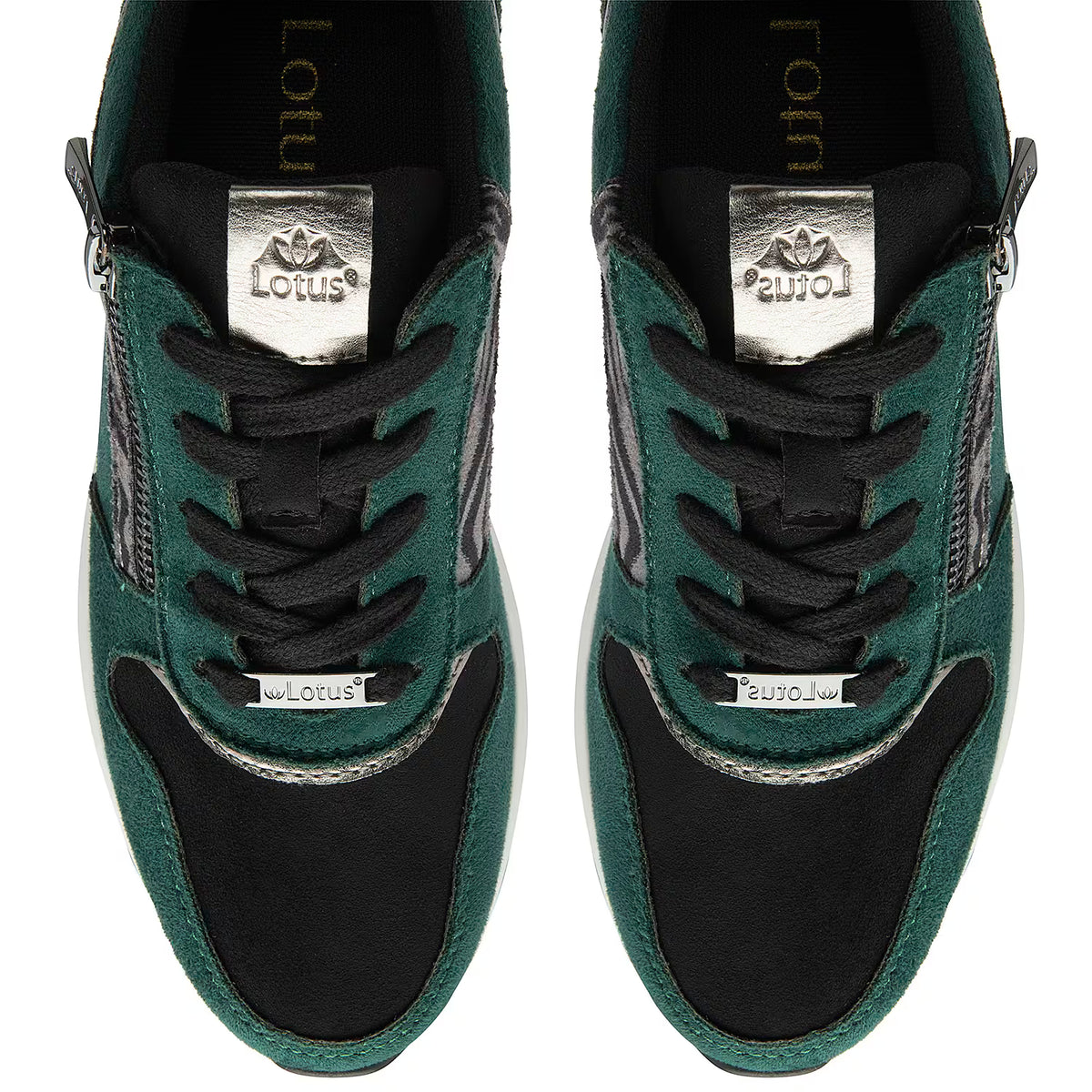 Lotus Venus Ladies Trainers (Size 5) - Green &amp; Black V32627255 6