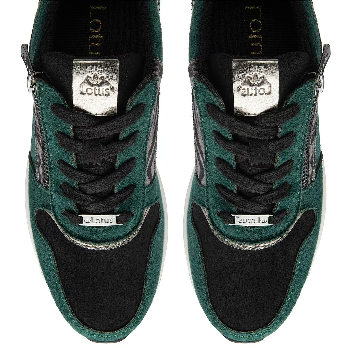 Lotus Venus Ladies Trainers (Size 5) - Green &amp; Black V32362401 6