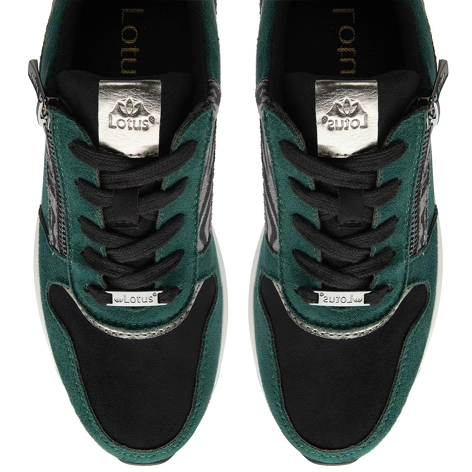 Lotus Venus Ladies Trainers (Size 5) - Green &amp; Black V32362401 6