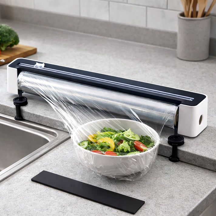 Cling Film Cutter &amp; Effortless Cutting for Your Kitchen - Blue V32637157 2