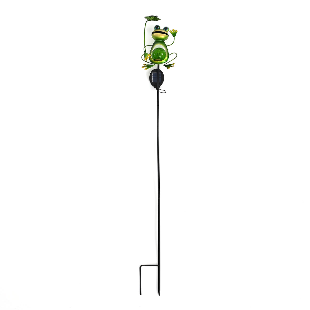 Solar Frog Garden Stake Light (111cm) 6-8 Hour 8380429 0