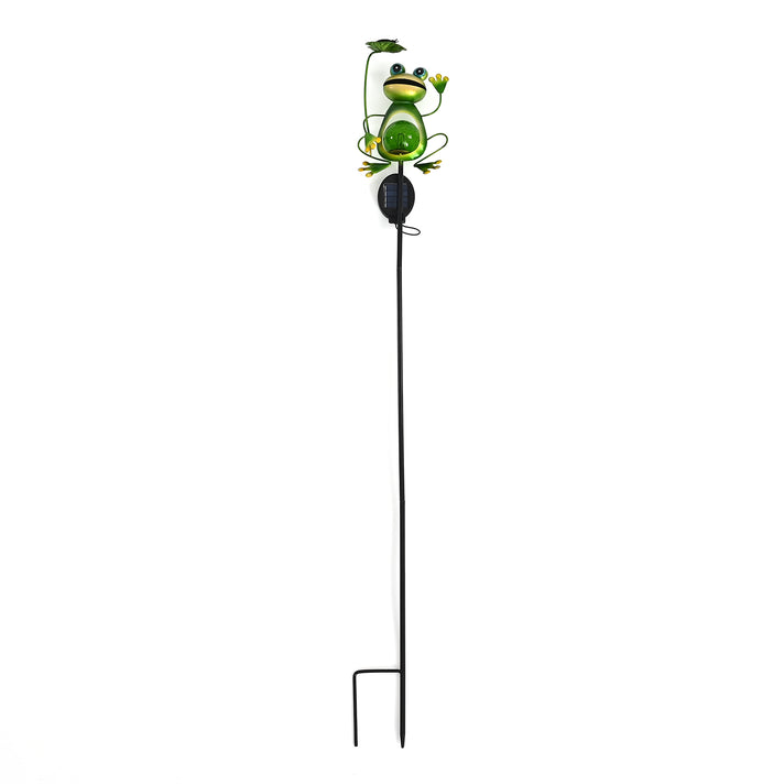 Solar Frog Garden Stake Light (111cm) 6-8 Hour 8380429 1