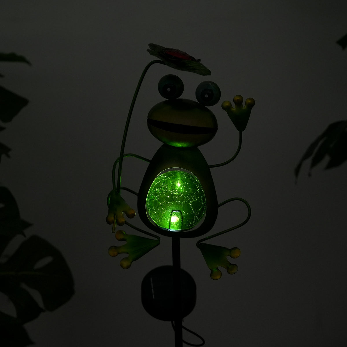 Solar Frog Garden Stake Light (111cm) 6-8 Hour 8380429 3