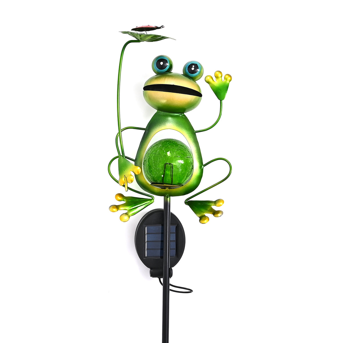 Solar Frog Garden Stake Light (111cm) 6-8 Hour 8380429 5