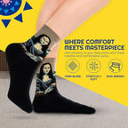 Sunny Socks - 4 Pairs Art Socks for Women (Size 3 to 7)_8380519_5
