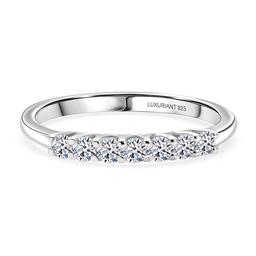 Luxuriant Lab Grown Diamond Ring in Sterling Silver 0.266 Ct.