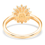 D'Joy Ethiopian Opal & Moissanite Sunburst Ring in Yellow Gold Plated Sterling Silver 1.28 Ct._8380606_4