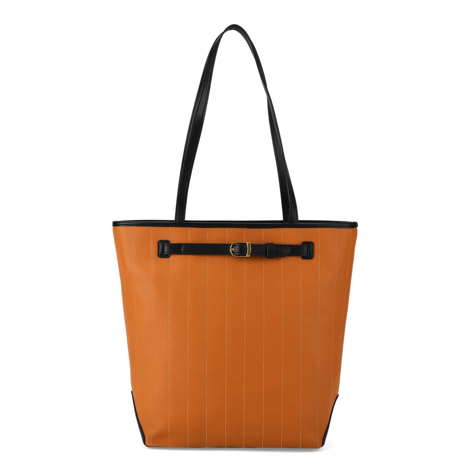 Genuine Leather Tote Bag with Handle Drop (27cm) - Tan 8380649 0