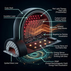 NEW ARRIVAL: Beautech 5-in-1 Far Infrared Rays, PEMF Sauna Dome with Red Light Therapy_8380686_3