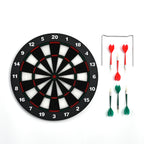 Family Safety Soft Tip Dartboard Set with Support Stand & 6 Darts (42 x 42cm)_8380931