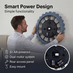 Clock (Size - One Size) - Blue & Black