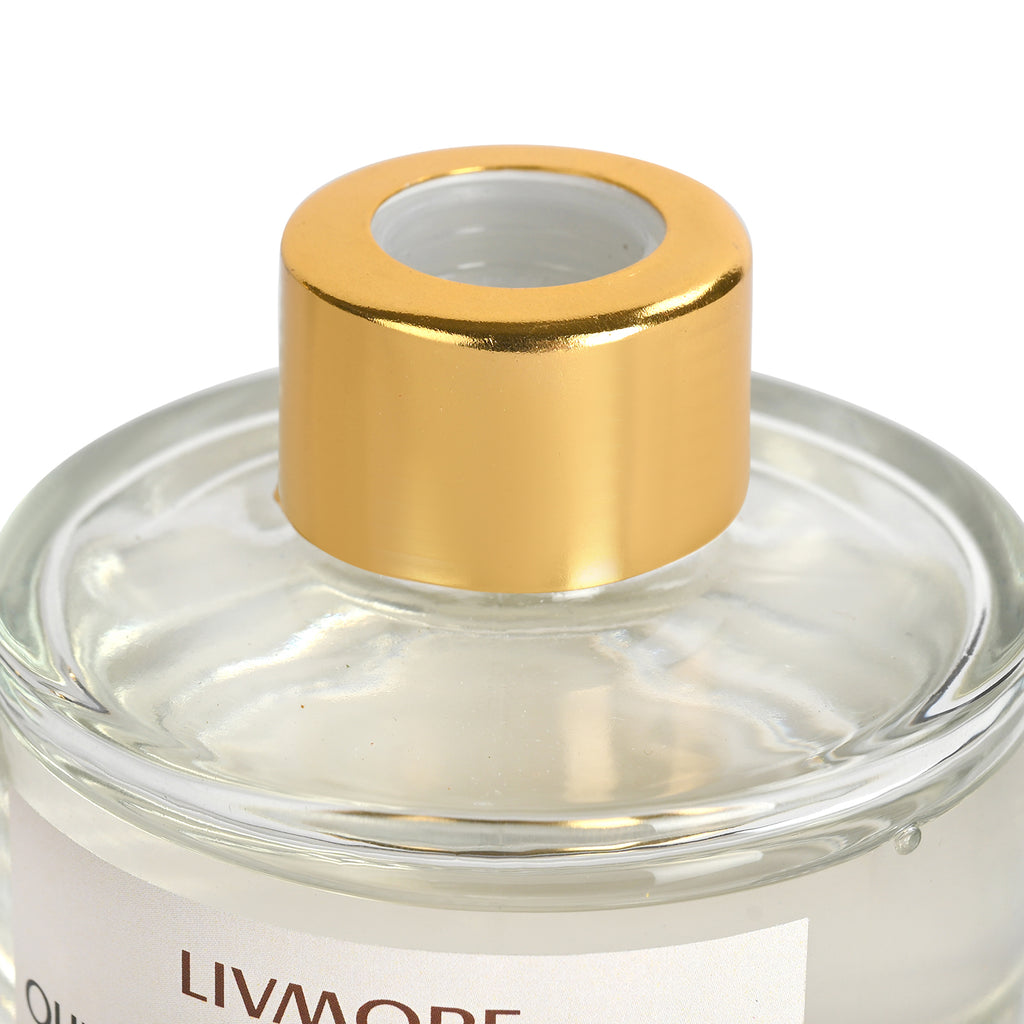 Livmore Set of 2 Velvet & Oudh Reed Diffuser with 4 Natural Reed Sticks - 100ml_8381126_5