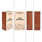Livmore Set of 2 Velvet & Oudh Reed Diffuser with 4 Natural Reed Sticks - 100ml_8381126_6