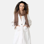 Heat Machine Scarf with Tassel (195 x 76 cm) - Brown_8411656