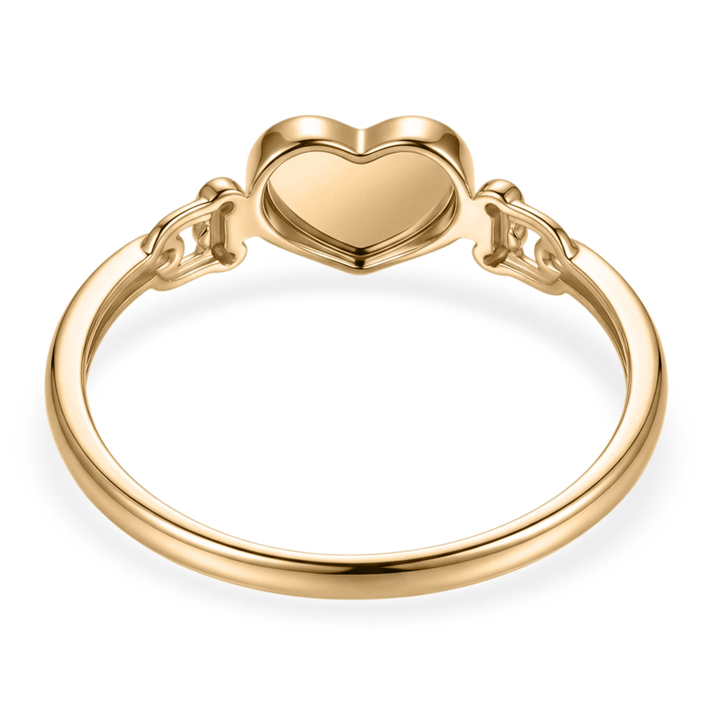 Close Out Deal- Royal Bali 9K Yellow Gold Heart Ring_8412112_4