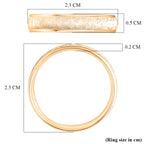 Designer Closeout - 9K Yellow Gold Diamond Cut Band Ring_8412248_5