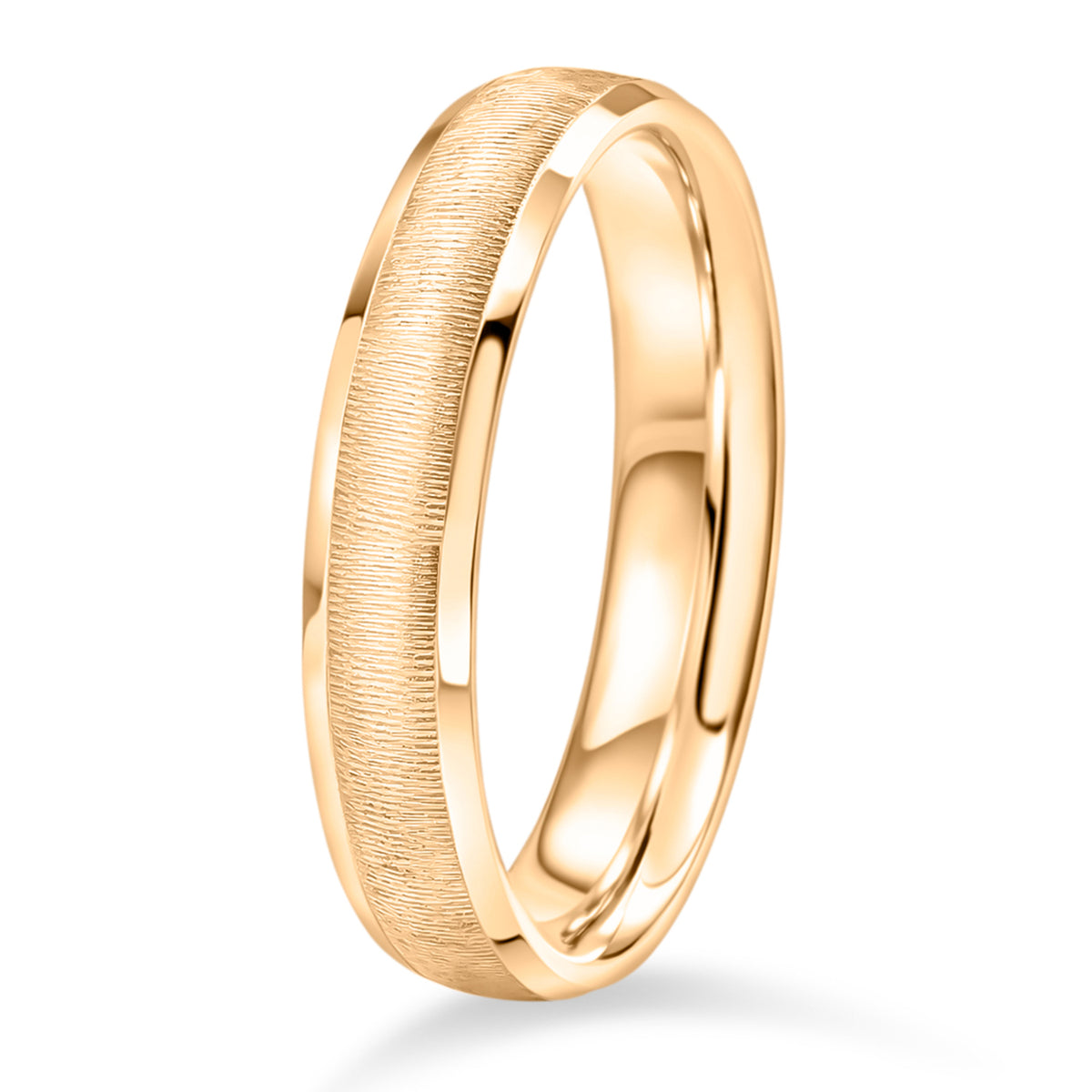 Designer Closeout - 9K Yellow Gold Diamond Cut Band Ring V32518244 0
