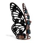 Solar Powered Butterfly Garden Light (26cm) - Bronze_8412685_2