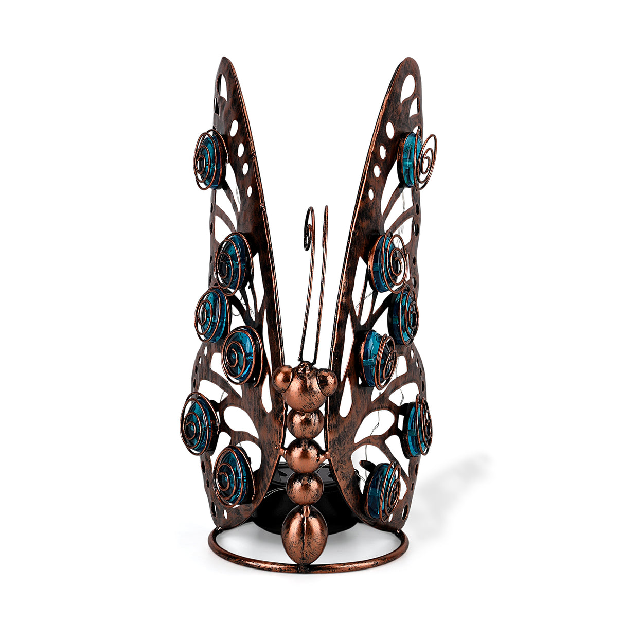 LIVMORE Solar Powered LED Butterfly for Outdoor Lighting - Bronze 8412685 4