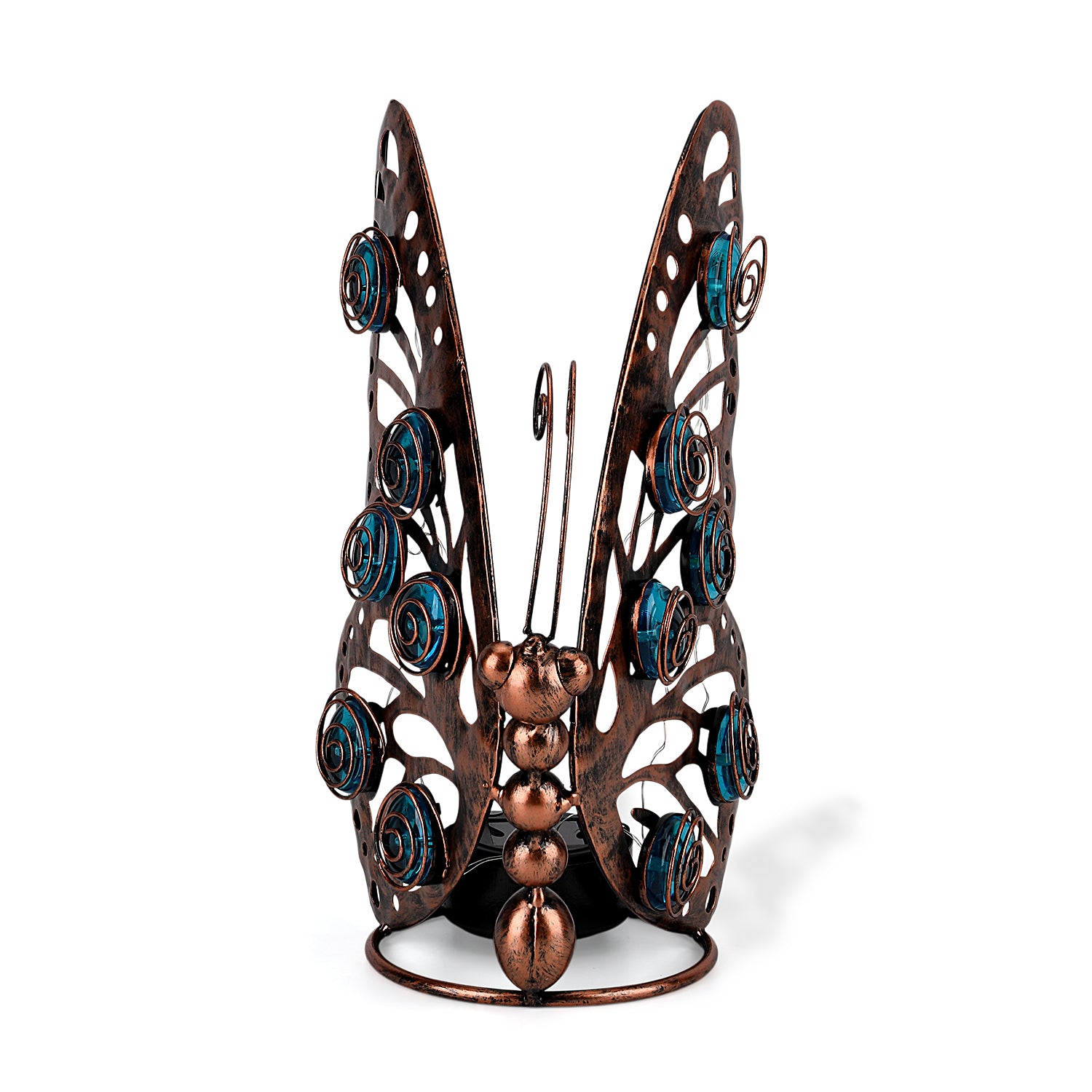 LIVMORE Solar Powered LED Butterfly for Outdoor Lighting - Bronze 8412685 4