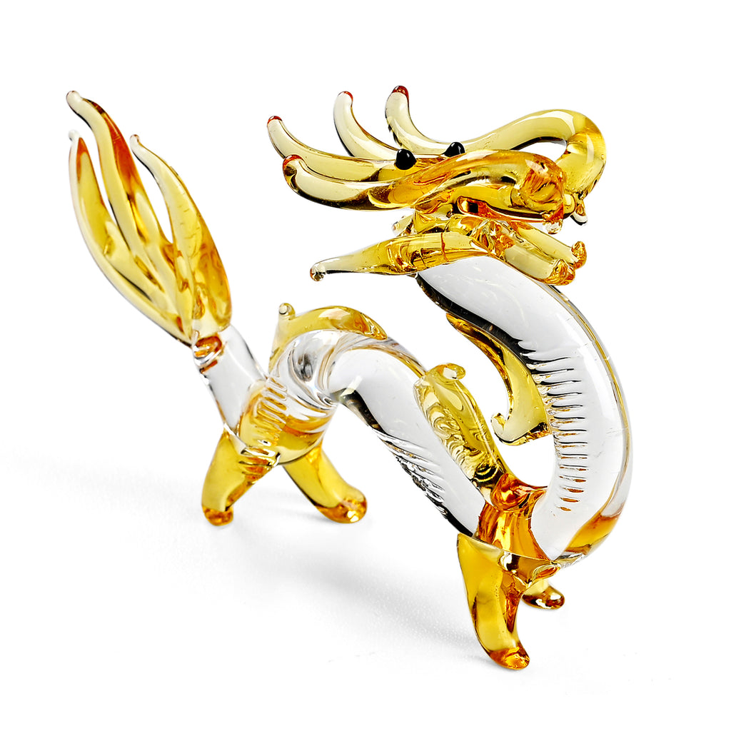 Livmore Dragon Glass Decor - Yellow_8412904_2