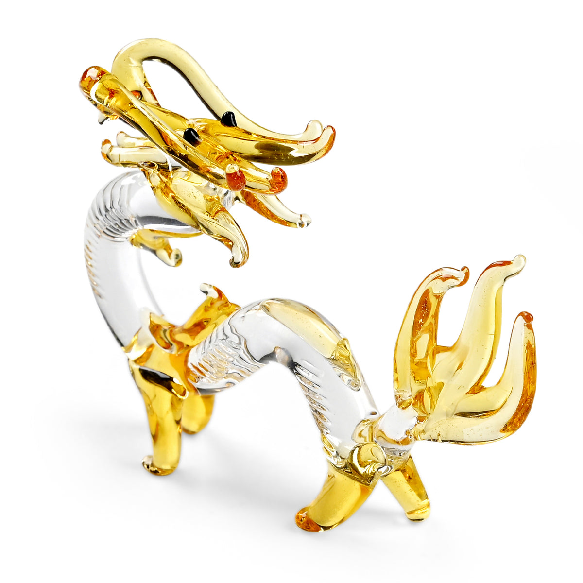 Livmore Dragon Glass Decor - Yellow V32519772 5