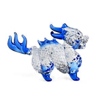 Livmore Chinese Dragon Glass Decor - Blue_8412907