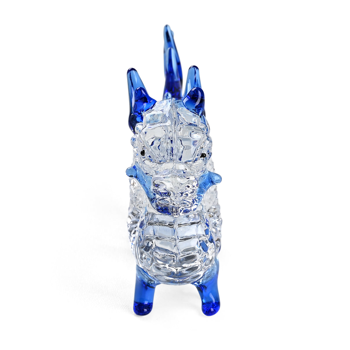 Livmore Chinese Dragon Glass Decor - Blue V32520376 4