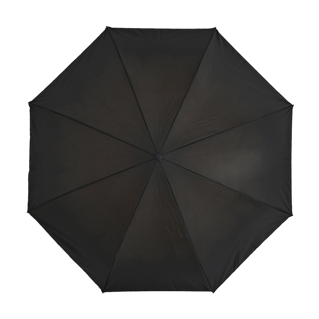 Double Layer Inverted Windproof Manual Open Stick Reverse Umbrella - Yellow & Black_8413526_4