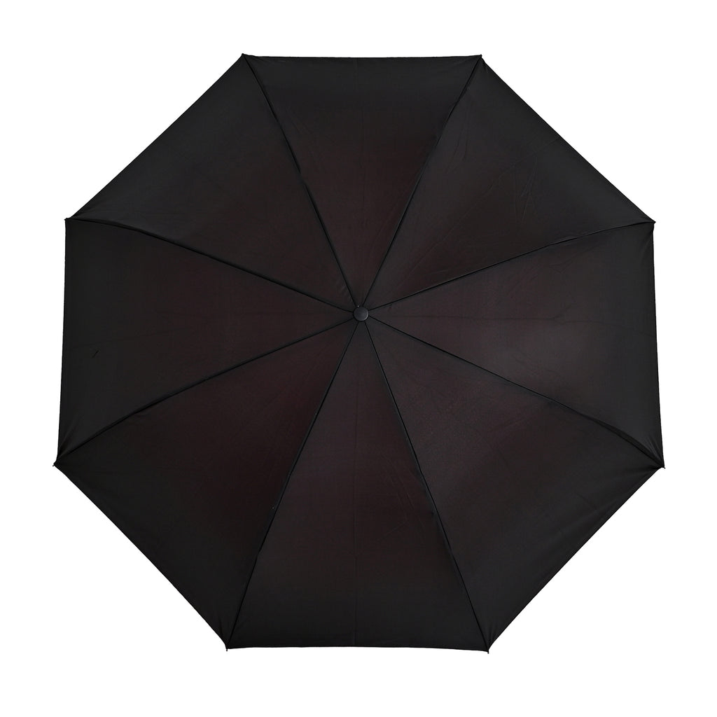 Double Layer Inverted Windproof Manual Open Stick Reverse Umbrella - Pink & Black_8413527_4