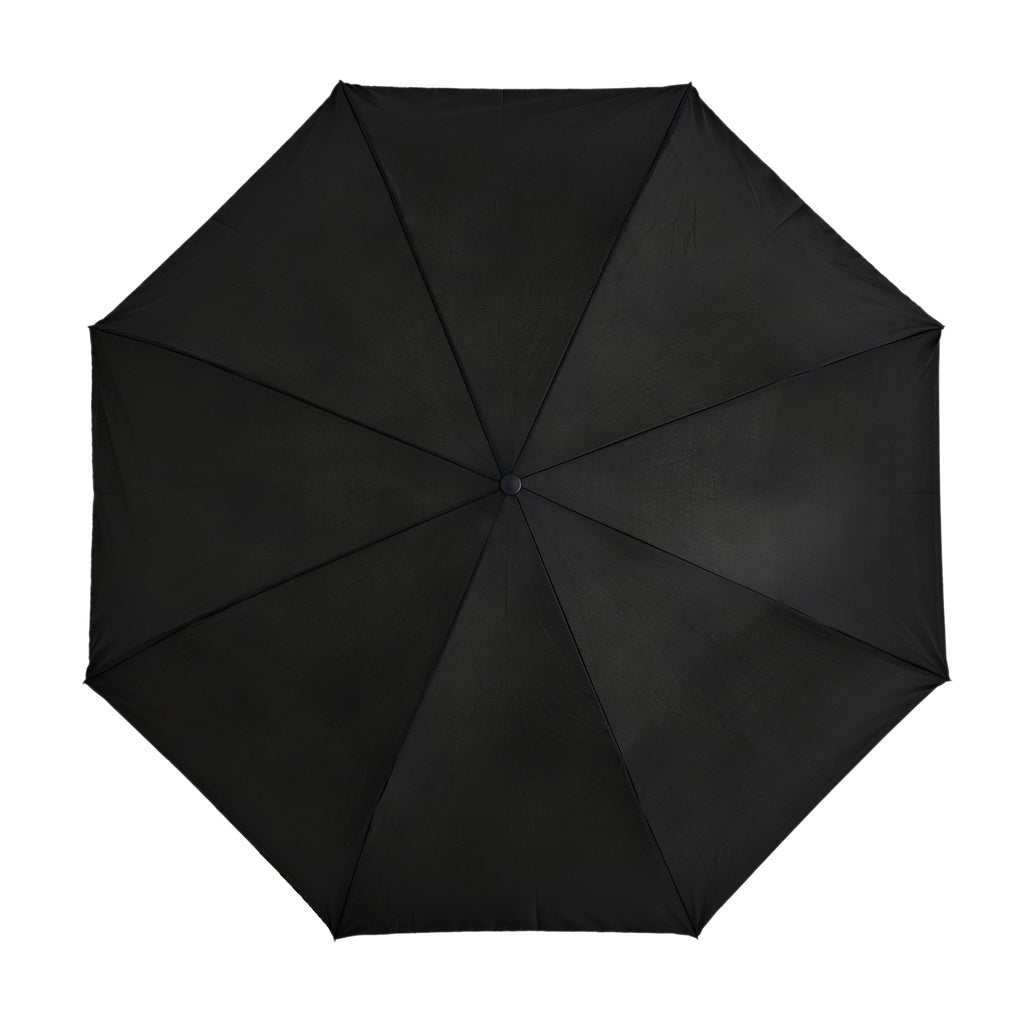 Double Layer Inverted Windproof Manual Open Stick Reverse Umbrella - Green & Black_8413528_4