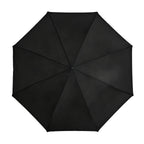 Double Layer Inverted Windproof Manual Open Stick Reverse Umbrella - Green & Black_8413528_4