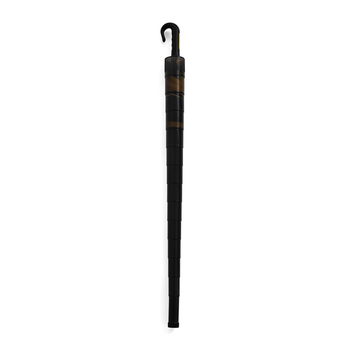 Push Button Open Umbrella with Protective Extendable Cover - Yellow &amp; Black V32514333 0