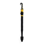 Push Button Open Umbrella with Protective Extendable Cover - Yellow & Black_8413558_3