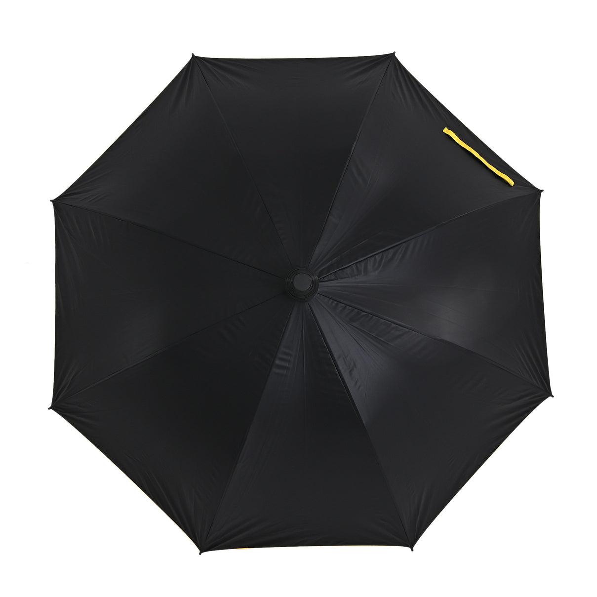 Push Button Open Umbrella with Protective Extendable Cover - Yellow &amp; Black V32514333 5