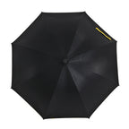 Push Button Open Umbrella with Protective Extendable Cover - Yellow & Black_8413558_5