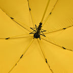 Push Button Open Umbrella with Protective Extendable Cover - Yellow & Black_8413558_6