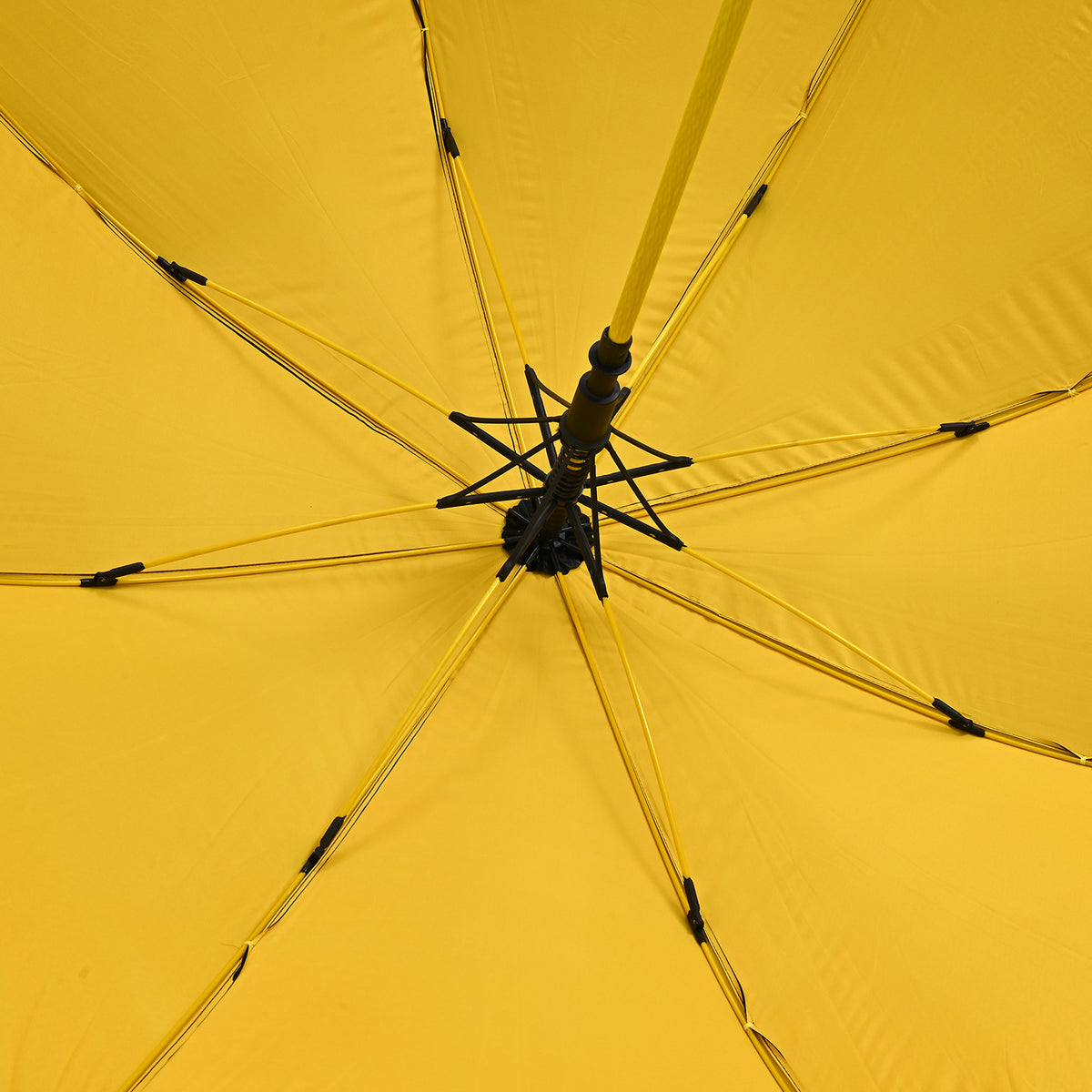 Push Button Open Umbrella with Protective Extendable Cover - Yellow &amp; Black V32514333 6