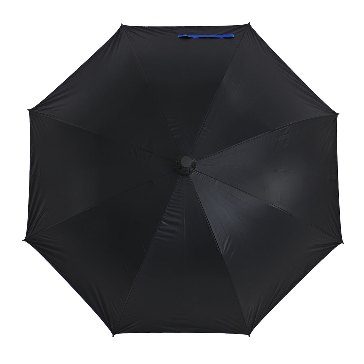 Double Layer Inverted Manual Open Stick Reverse Umbrella - Blue &amp; Black V32527129 5