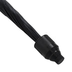 Double Layer Inverted Manual Open Stick Reverse Umbrella - Blue & Black_8413559_8