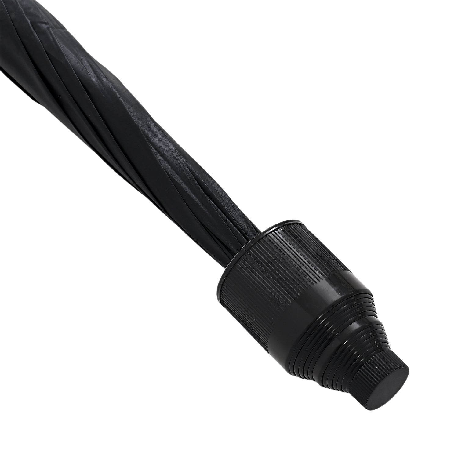 Double Layer Inverted Manual Open Stick Reverse Umbrella - Blue &amp; Black V32527129 8