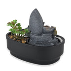 Buddha with Bonsai Tree USB Indoor Tabletop Zen Water Fountain (27.5 x 19 x 21 cm) - Black_8413630_4
