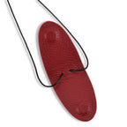 Genuine Leather Magnetic Sunglass Holder Strap - Burgundy_8413785_5