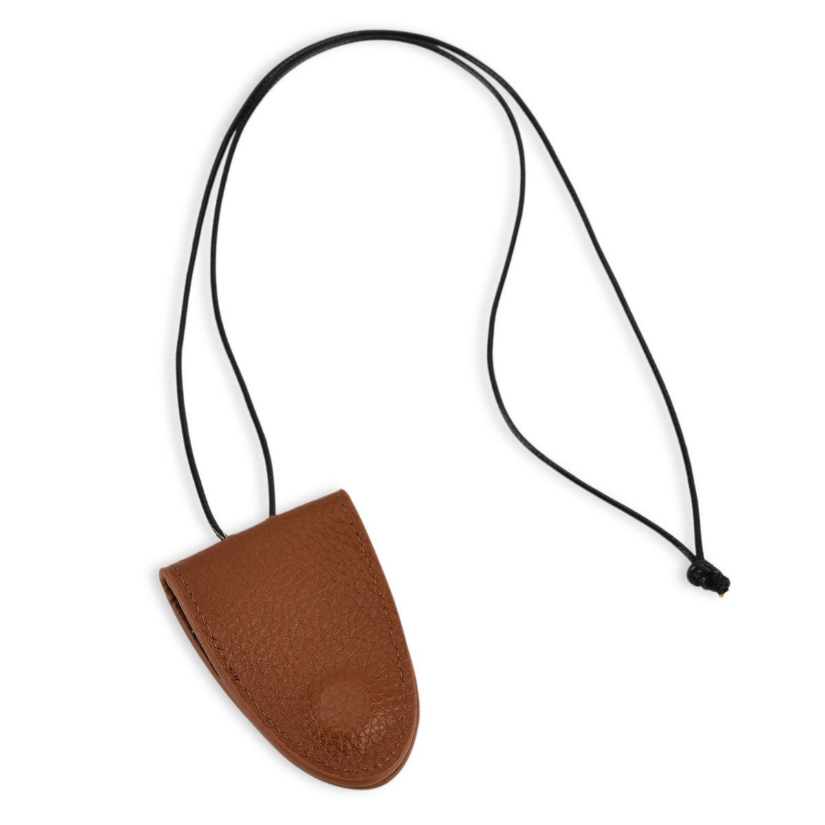 Genuine Leather Magnetic Sunglass Holder Strap - Brown 8413788 4